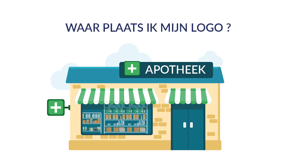 Waar plaats ik mijn logo?