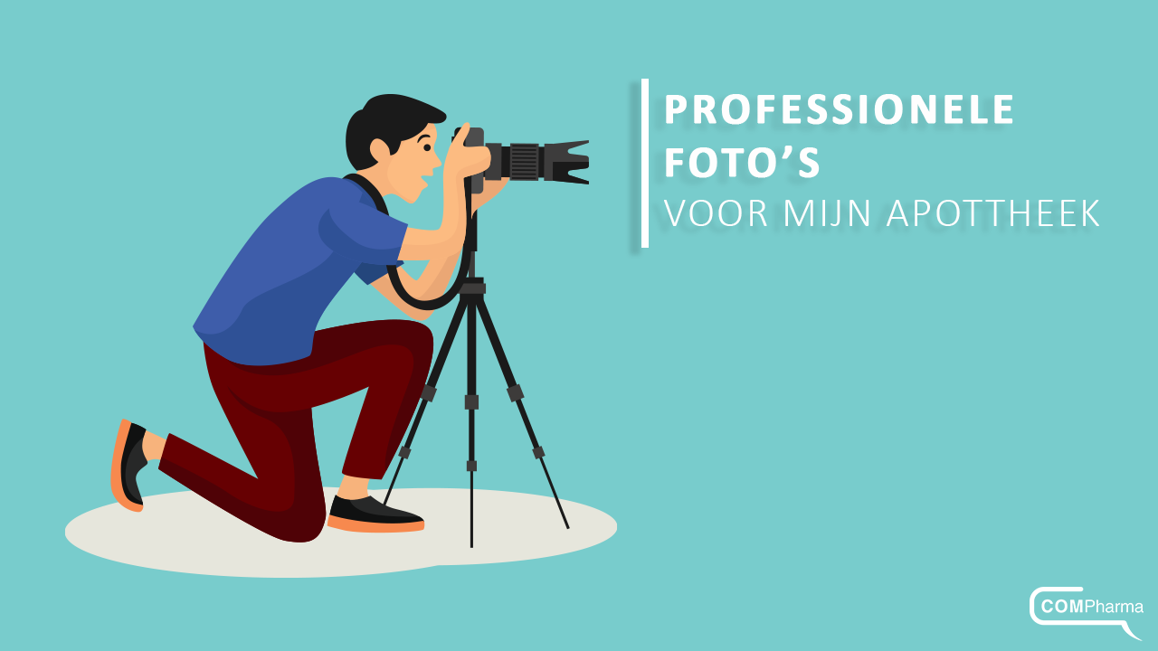 Professionele foto’s voor uw apotheek: een meerwaarde!