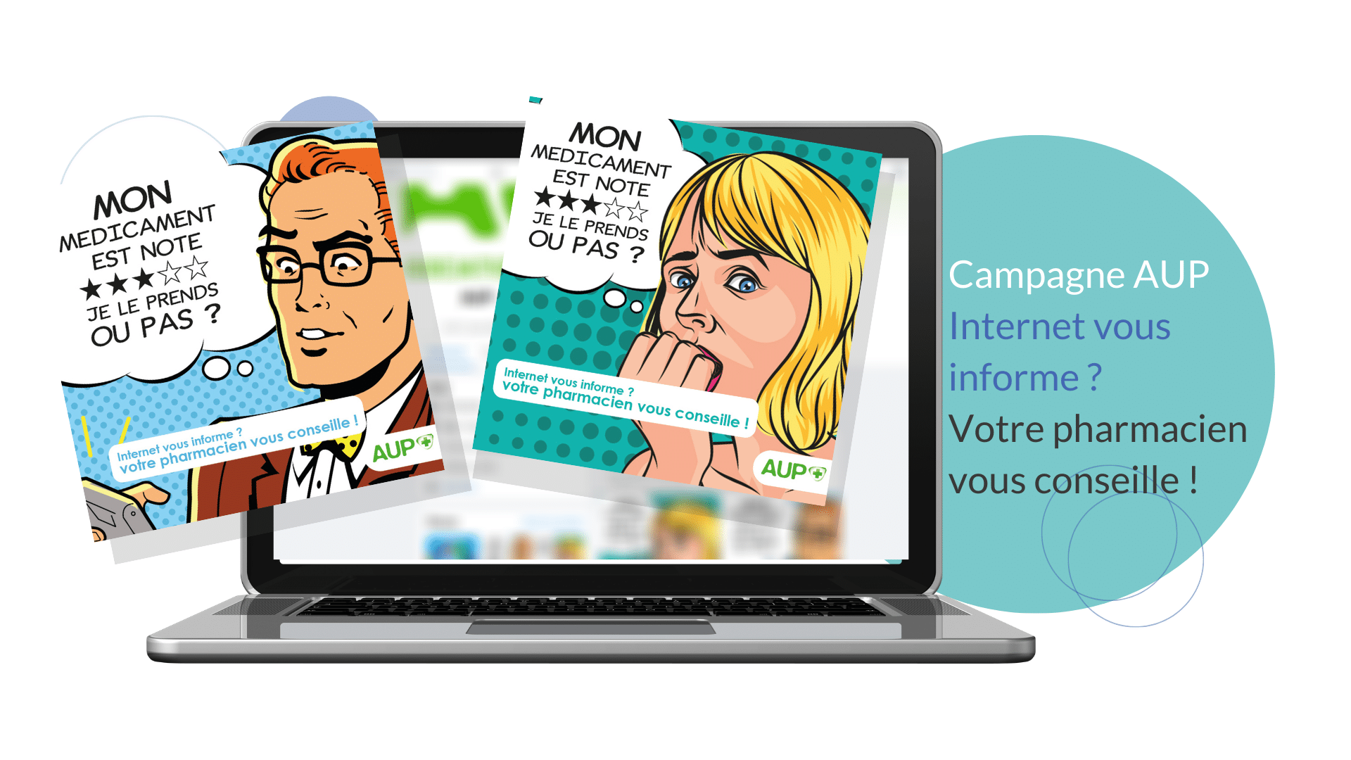 Création d'une campagne de communication pour l'Association des Unions Professionnelles Pharmaceutiques