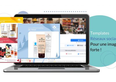 charte graphique réseaux sociaux pharmacie