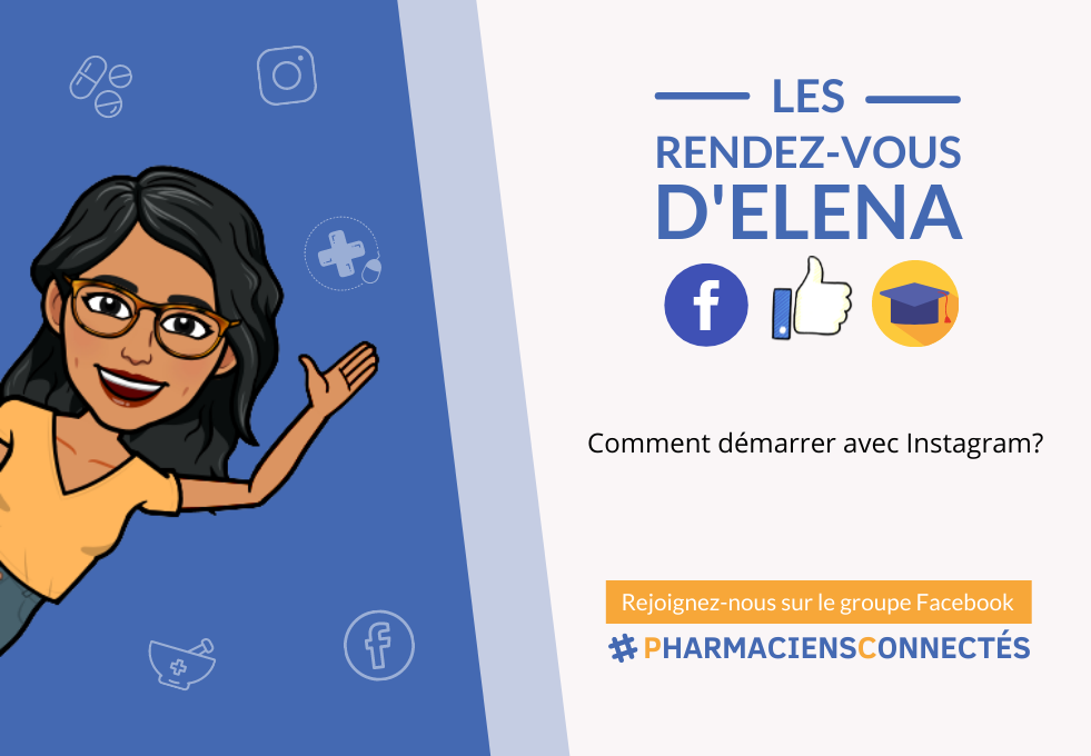 formation pharmaciens démarrer sur Instagram