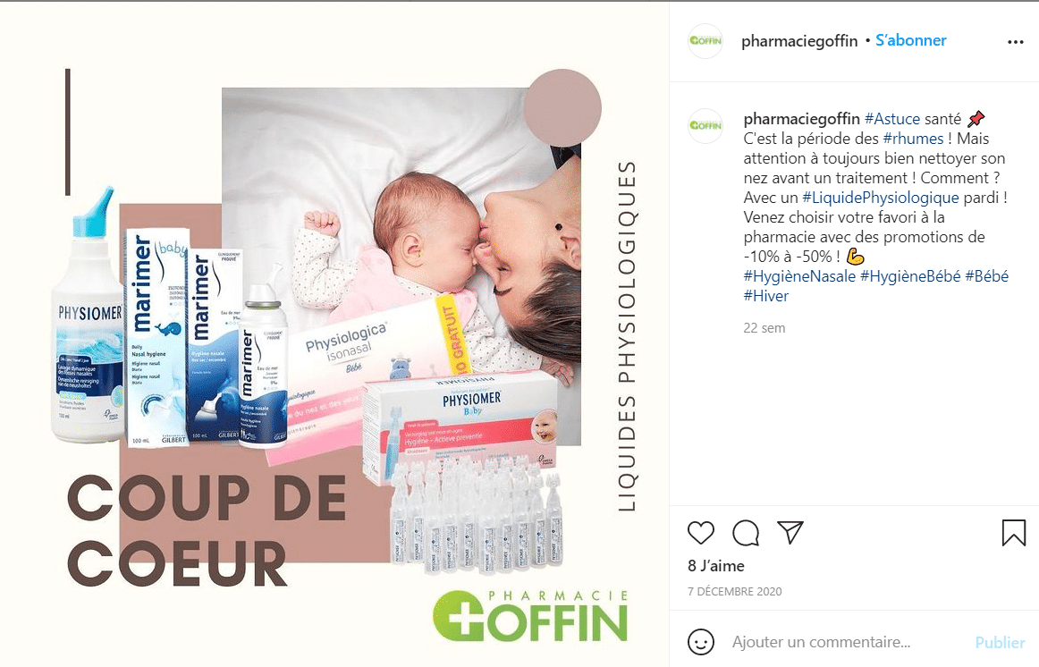 promo pharmacie goffin