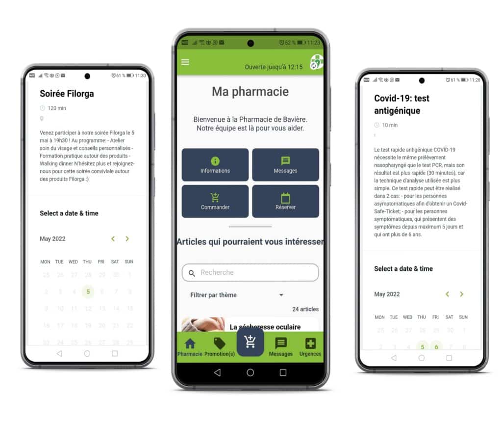 EASYCalendar : l'agenda de prise de rendez-vous en ligne des pharmaciens